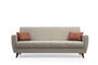 Atelier Del Sofa Zaden - Sofá cama de 3 plazas Beige